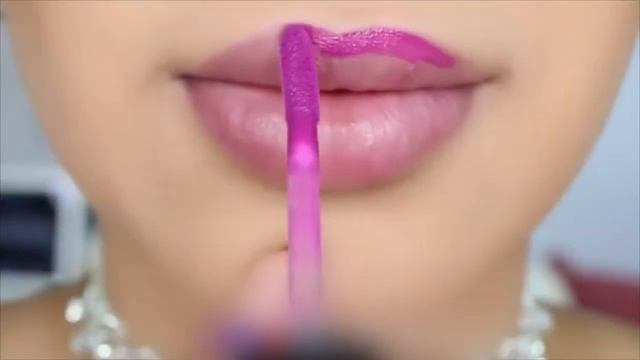 ТОП 10 макияж губ Фиолетовая подборка смотреть онлайн