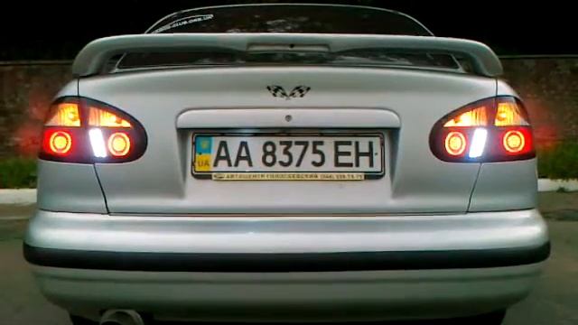Светодиодные задние фонари на Daewoo Lanos смотреть онлайн