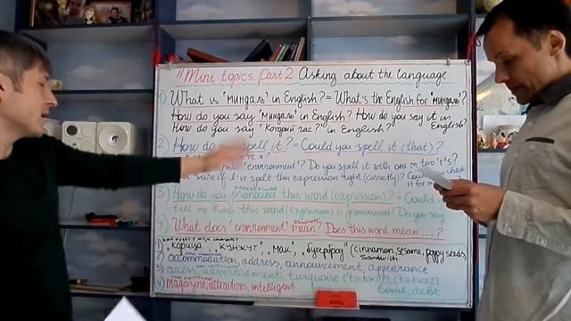 Mini topics-2. Как это будет по-английски? Asking about the language. смотреть онлайн