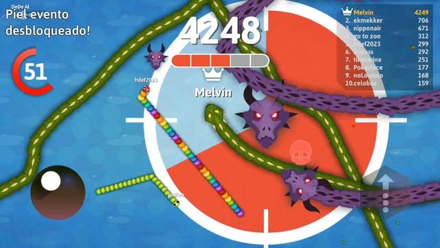 Snake.io-(Gameplay 26)-HERE BE DRAGONS Y Desbloqueando FROST DRAGON смотреть онлайн
