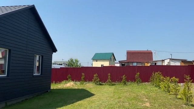 Наш дом на даче, планы, железный сайдинг Grand Line, покупки для строительства смотреть онлайн