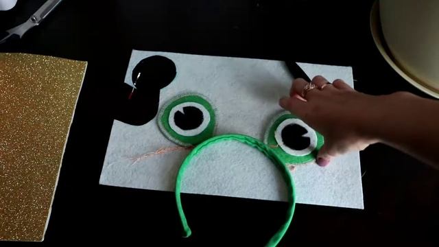 Царевна лягушка! Делаем ободок! Часть 2 смотреть онлайн
