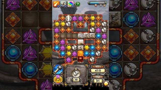 Jewellust Endless: level 411 gameplay смотреть онлайн
