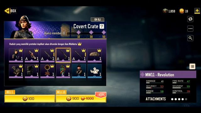 Vivian Harris B. A. T Agent | Covert Crate EPIC List | Call Of Duty Mobile смотреть онлайн