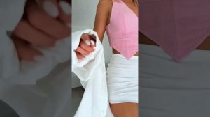 белая мини-юбка | #shorts #приколы2024 #челлендж2024