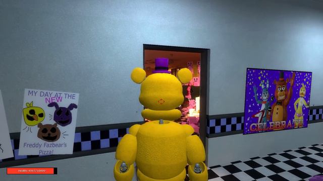 Gmod FNAF | New Fredbear Pill Pack! смотреть онлайн