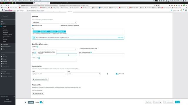 Prestashop Back Office First Look