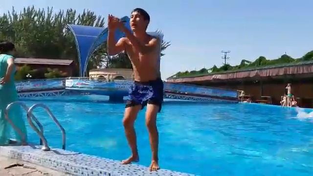 Не удачное сальто!!!