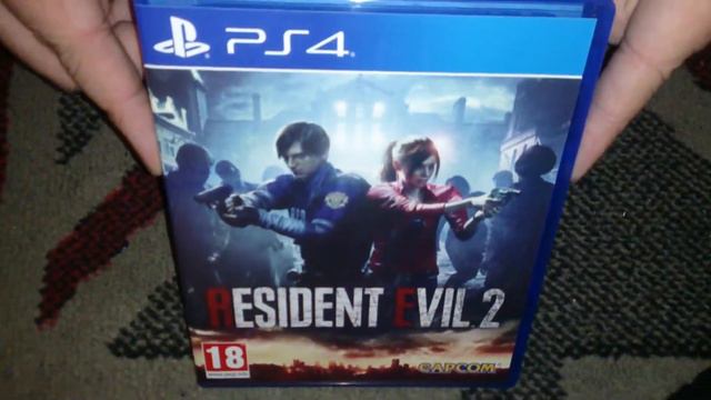 Nostalgamer Unboxing Resident Evil 2 RE2 Lenticular Slip Case On Sony Playstation Four PS4 UK PAL смотреть онлайн