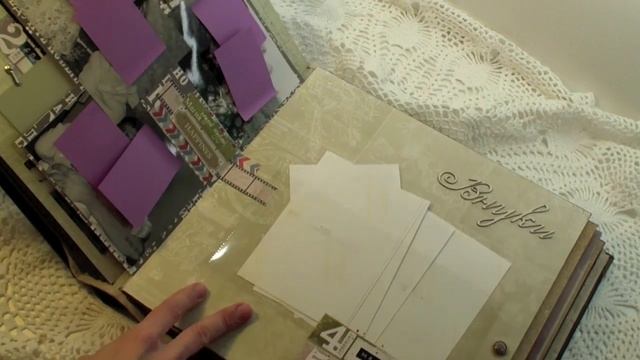 Альбом на Юбилей. Часть2. 10 способов создать секретики в альбоме ручной работы. смотреть онлайн