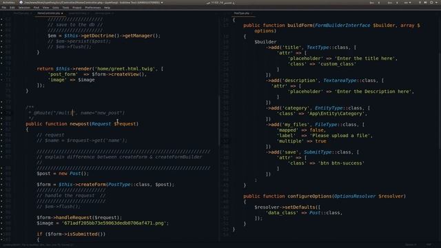 16 - Symfony 4 Beginners: Upload multiple files (easy AF) смотреть онлайн