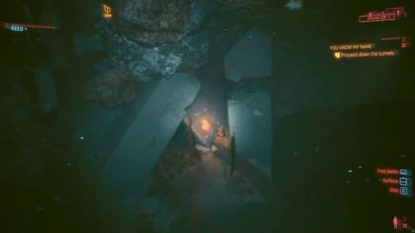 Proceed Down The Tunnels Cyberpunk 2077