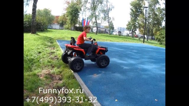 Детский квадроцикл Maverick 4WD нет преград! смотреть онлайн
