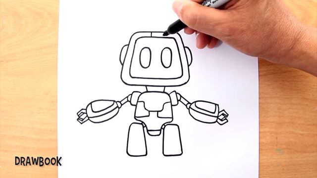 How to draw BOOGIE BOT | Poppy Playtime Game смотреть онлайн