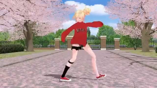 Meg y Dia Monster Anime shuffle dance#1 смотреть онлайн