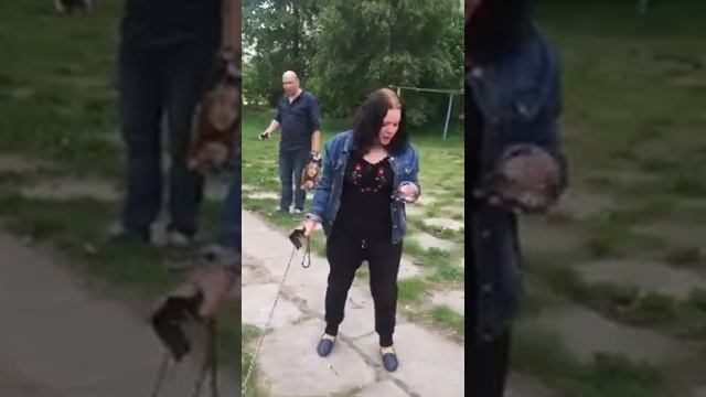 Пьяная дама с собакой на детской площадке 18+ смотреть онлайн