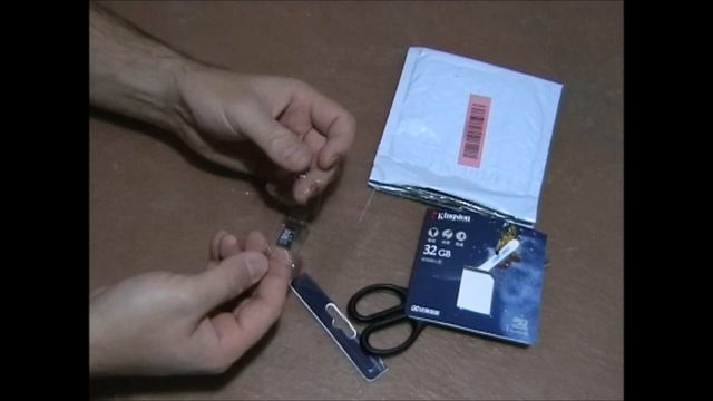 Распаковка. Карта памяти 32 ГБ от Алиэкспресс. смотреть онлайн