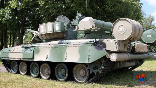 Первый в мире основной танк со встроенной противоснарядной динамической защитой смотреть онлайн