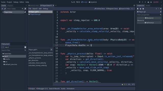 Make Your First 2D Game with Godot: Menus, Pause, and Score (beginner tutorial part 3) смотреть онлайн