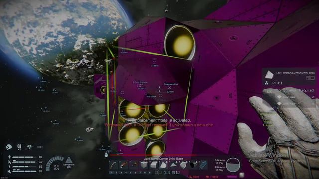 Space Engineers EP 26, Hull Sculpting And Mining Ice смотреть онлайн