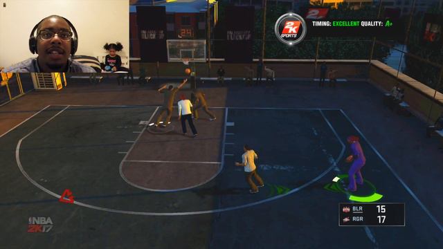 NBA 2K17 Xbox 360 Online MyPlayer Blacktop GOTW смотреть онлайн