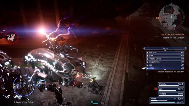 FINAL FANTASY XV OMEGA SUPERBOSS FIGHT смотреть онлайн
