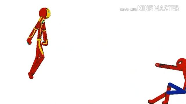 (Work In Progress) (No Sound) Spiderman vs Ironman.StickNodes Animation. (MEANT for fun) (Read Desc смотреть онлайн