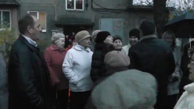 Иваново.Жители против застройки двора.16.10.13 (часть 1) смотреть онлайн