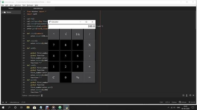 Python Calculator смотреть онлайн