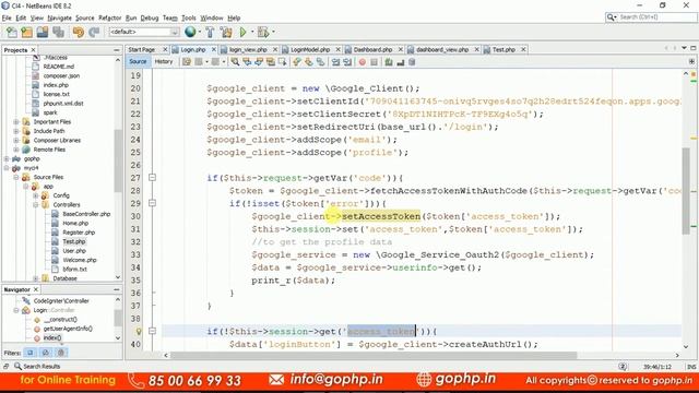 #36 Login with Google Account in codeigniter 4 смотреть онлайн