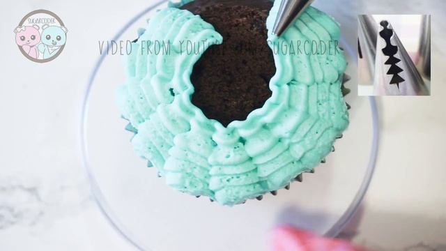 RUSSIAN PIPING TIPS, RUFFLE PIPING TIPS DIY EASY, DESSERT IDEAS