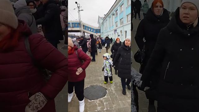 Поезд Деда Мороза. Киров 20.11.23. смотреть онлайн