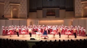 Академический Хор Русской Песни  танец "Барыня".