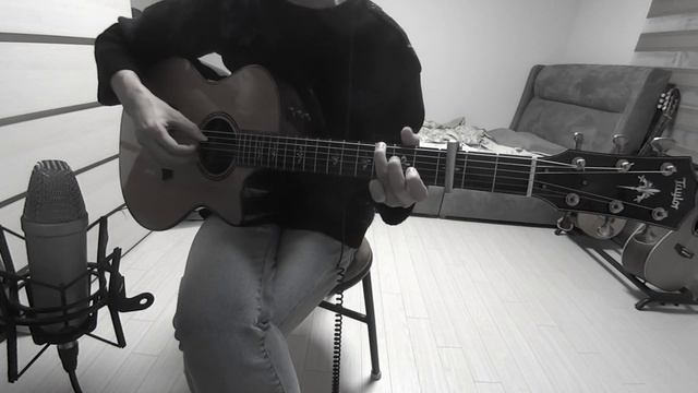 인생의 회전목마(Merry Go Round of Life) - 하울의 움직이는 성 l 통기타 연주 Cover. смотреть онлайн