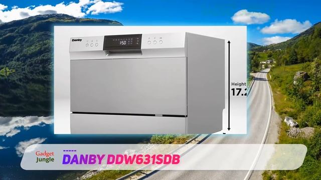 Best Portable Dishwashers 2022 - Danby DDW631SDB смотреть онлайн