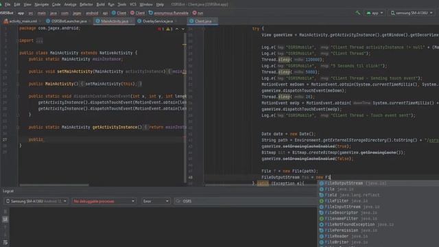 OSRS Mobile Bot Dev log #2 смотреть онлайн