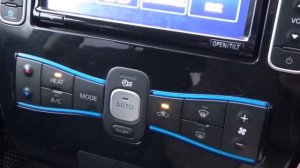Экономичный режим работы печки NISSAN LEAF существует?