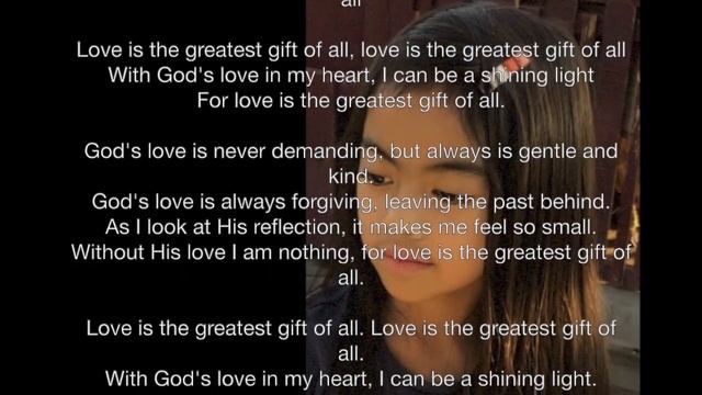 Love is the greates git of all смотреть онлайн