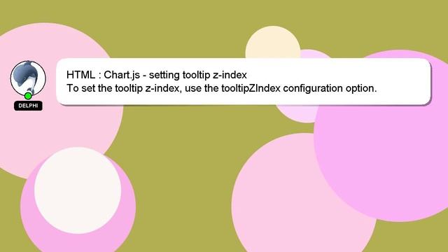 HTML : Chart.js - setting tooltip z-index смотреть онлайн