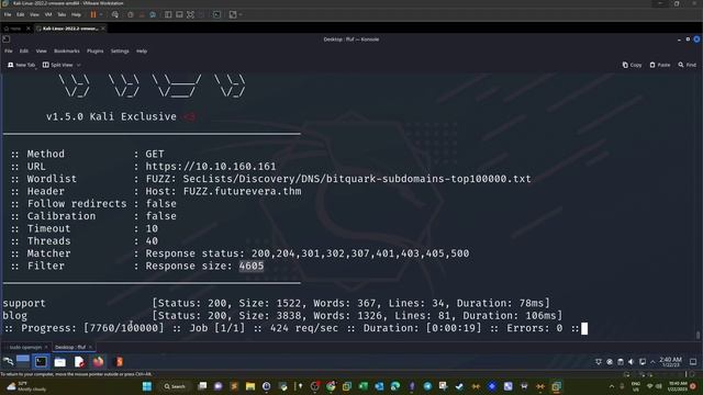 Subdomain Enumeration with FFUF Tool | TryHackMe Takeover смотреть онлайн