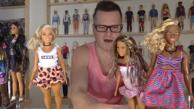 BARBIE BLACK HISTORY MONTH FASHIONISTAS 21, 57, 90, 103, 111 DOLL UNBOXING REVIEW