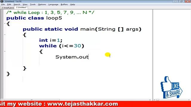 Java Program - 14 | LOOP Odd Series : 1, 3, 5, 7, 9, ... N смотреть онлайн