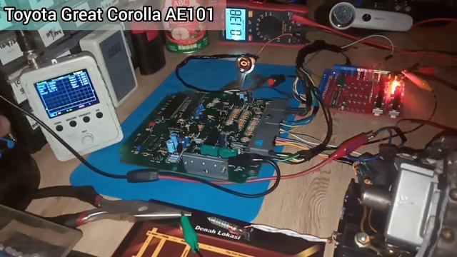 ECU Toyota Corolla Great AE101 error смотреть онлайн
