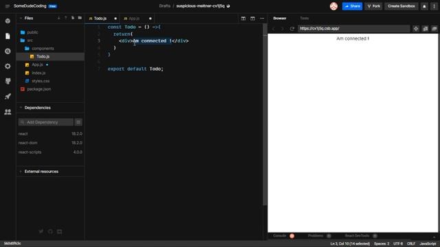 To-do App in React | Beginner friendly 2022 | Creating a component смотреть онлайн