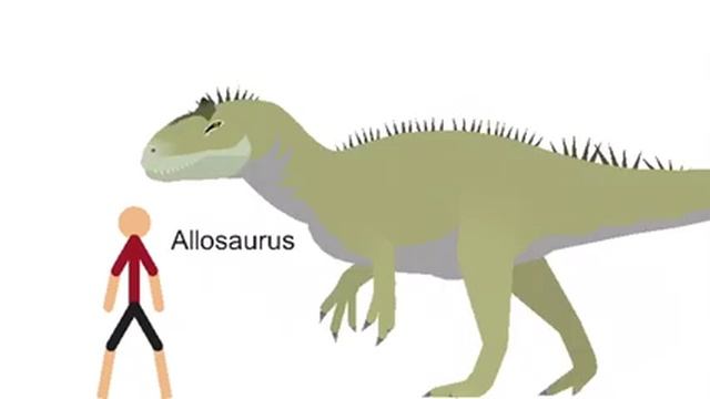 Dinosaur Size Comparison смотреть онлайн