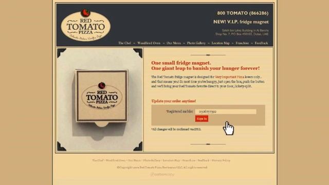 Red Tomato Pizza - The VIP Fridge Magnet смотреть онлайн