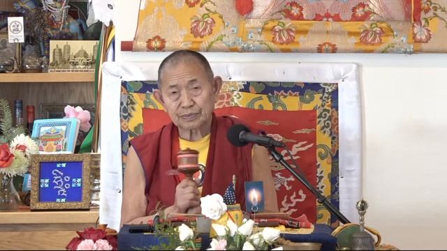 Учения по Молитве Пятичастного Пути Махамудры (3 из 8). Гарчен Ринпоче. Зимние Учения. смотреть онлайн