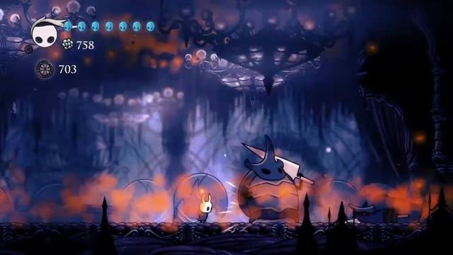 Hollow knight | Watcher Knight Boss battle | смотреть онлайн