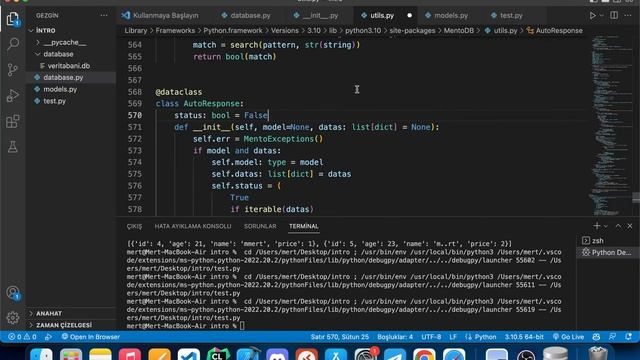 MentoDB Kütüphane Tanıtımı | SQLITE ORM Library смотреть онлайн