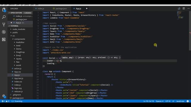 Code splitting in create react app | Reduce bundle size | Optimize build смотреть онлайн